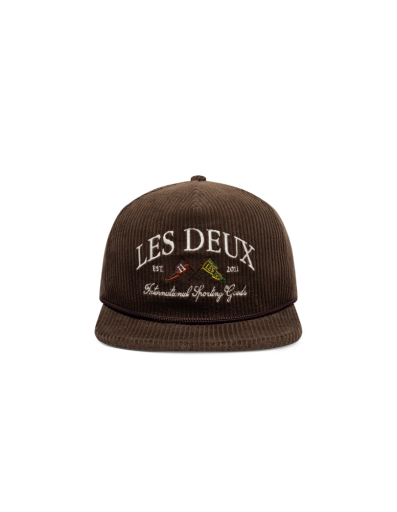 Les Deux - Ivy League Corduroy Cap AW25