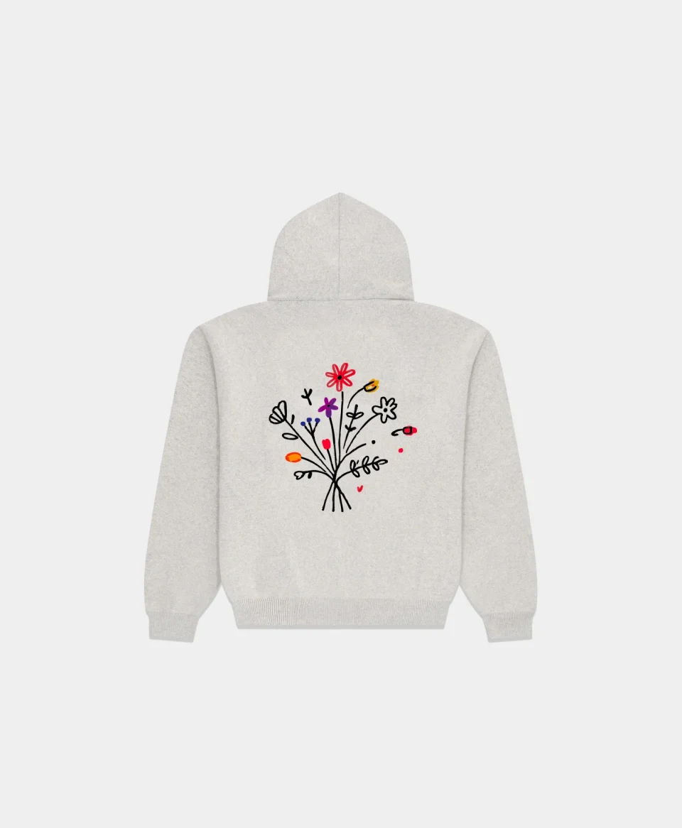 Arbor - Flower Garden Knitted Hoodie
