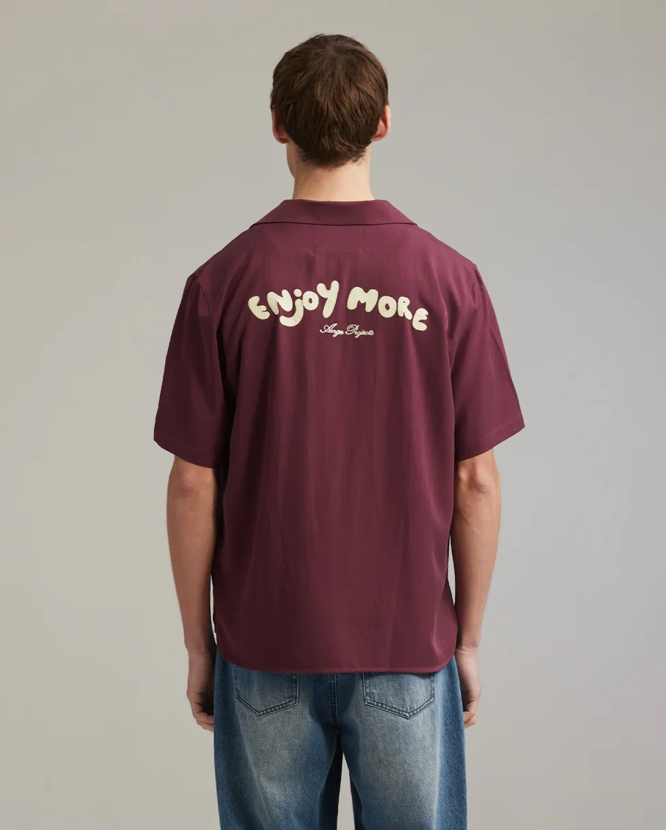 Ange - Enjoy More Bowling Shirt